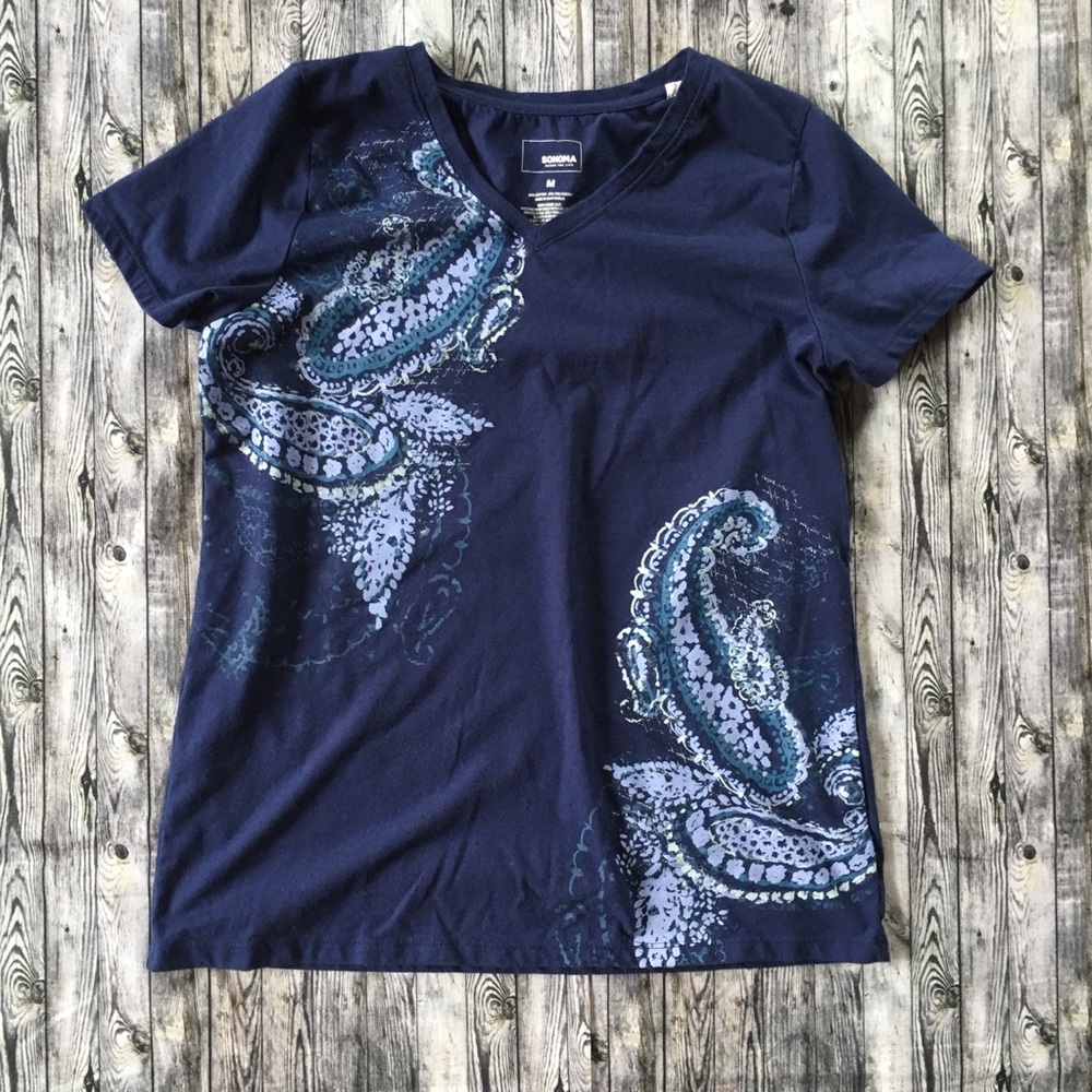 Sonoma Everyday Paisley Tee
